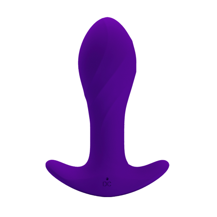 Dildo Anale Vibrante in Silicone – Lilla Dildo Anale Vibrante in Silicone – Lilla