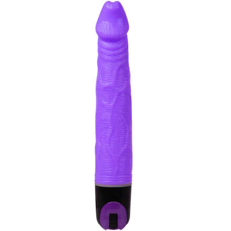 Vibratore Realistico Baile Vibrators con Venature colore Viola