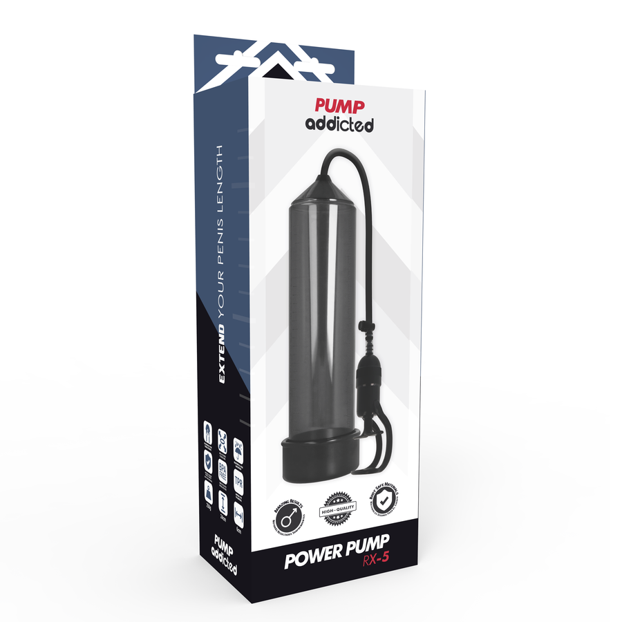 Pompa Erezione Pene ad Aria – Pump Addicted RX5 Nera 9 Pompa Erezione Pene ad Aria – Pump Addicted RX5 Nera 9