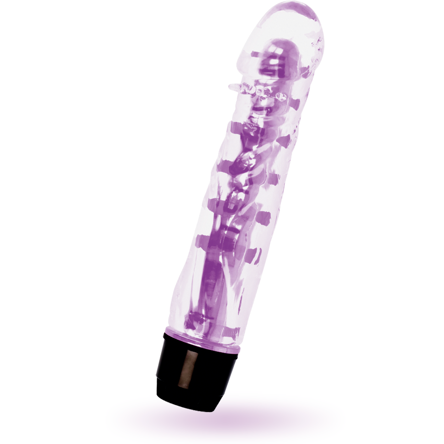Vibratore in Jelly Glossy Lenny colore Viola 14 cm 2 Vibratore in Jelly Glossy Lenny colore Viola 14 cm 2