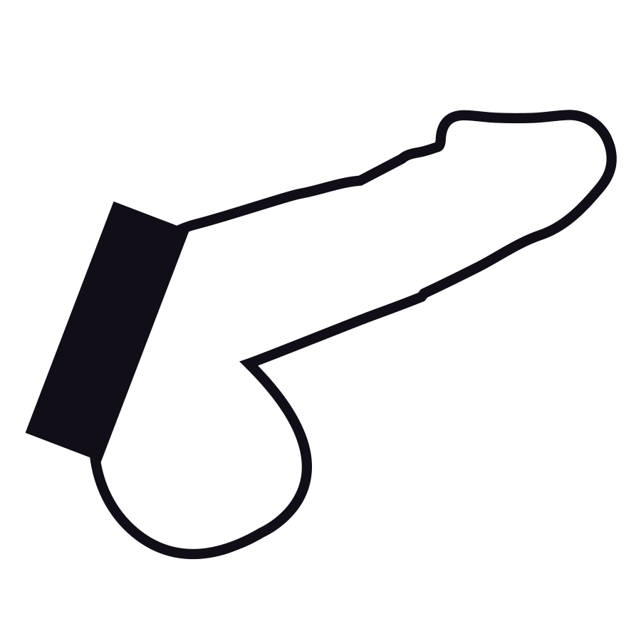 Anello per Pene in pelle Darkness 3 Anello per Pene in pelle Darkness 3