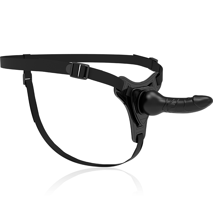 Strap on Dildo per Donna Fetish Submissive 16 cm nero Strap on Dildo per Donna Fetish Submissive 16 cm nero