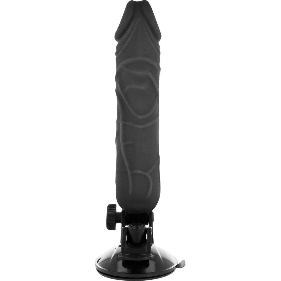 Vibratore Realistico con Ventosa e Telecomando – 20 cm BaseCock Nero 9 Vibratore Realistico con Ventosa e Telecomando – 20 cm BaseCock Nero 9