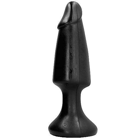 Plug Anale All Black a Forma di Pene colore nero 35 cm 8 Plug Anale All Black a Forma di Pene colore nero 35 cm 8