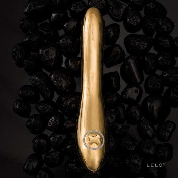 Vibratore Lelo Inez Placcato in Oro 24 K 3 Vibratore Lelo Inez Placcato in Oro 24 K 3