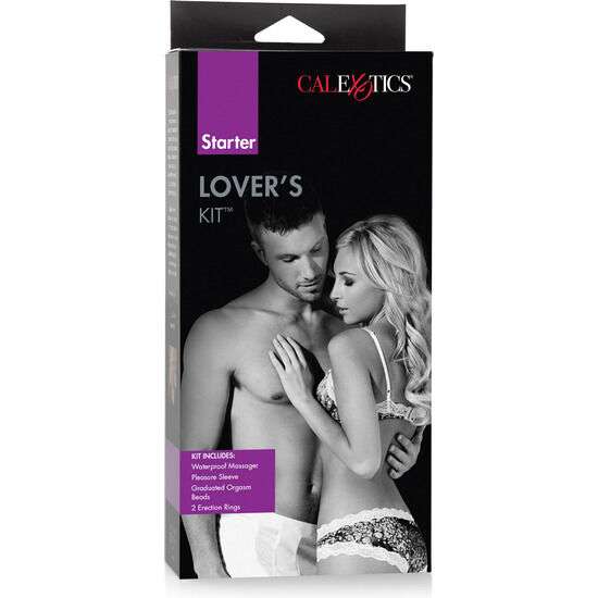 Kit del Piacere Lovers Calex 5 pezzi rosa Kit del Piacere Lovers Calex 5 pezzi rosa