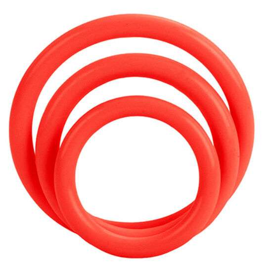 Set 3 Anelli Fallici rosso – Calex Tri-Rings Set 3 Anelli Fallici rosso – Calex Tri-Rings