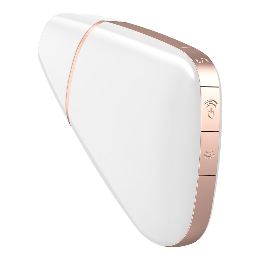 Stimolatore Satisfyer Love Triangle Bianco e Oro 4 Stimolatore Satisfyer Love Triangle Bianco e Oro 4