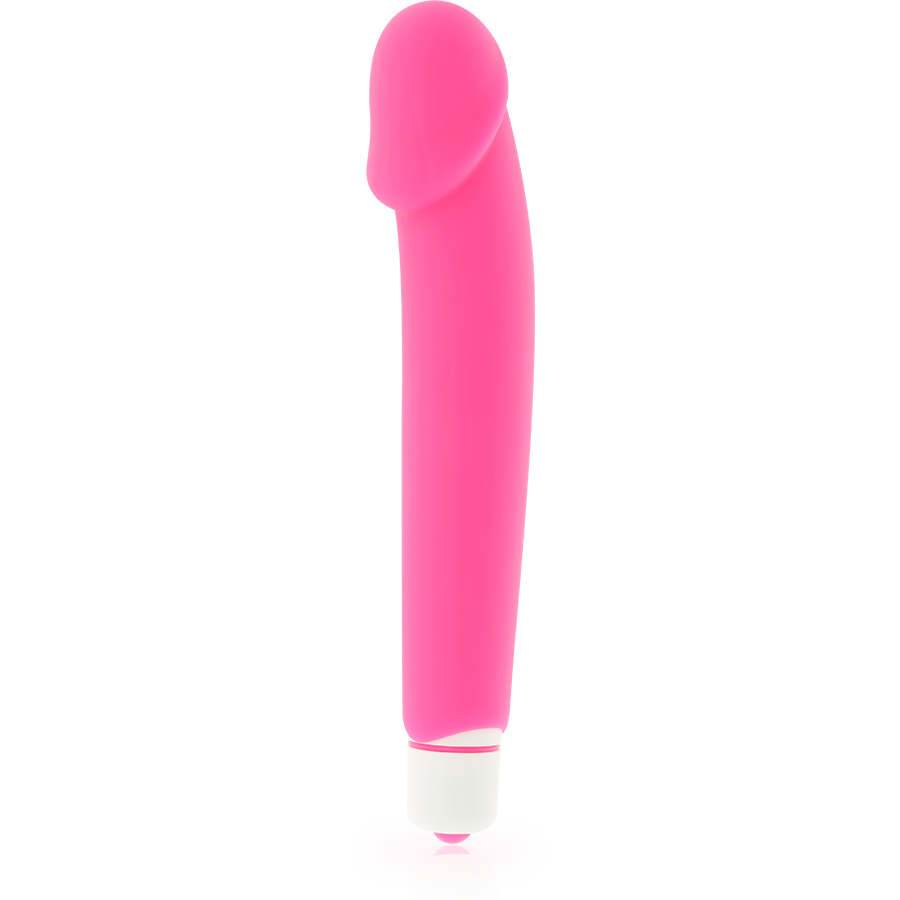 Vibratore Dolce Vita Realistic con Punta Pronunciata rosa 4 Vibratore Dolce Vita Realistic con Punta Pronunciata rosa 4