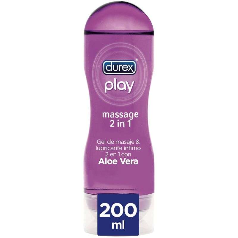 Olio Massaggio e Lubrificante Durex 2 in 1 Aloe Vera