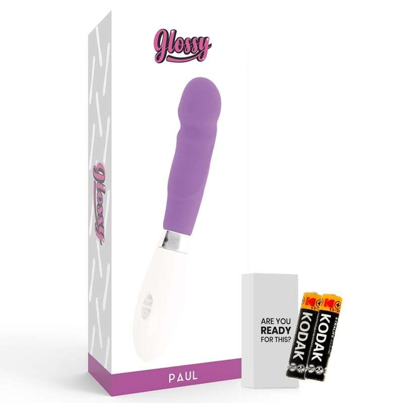 Vibratore per Donne Glossy Paul viola Vibratore per Donne Glossy Paul viola