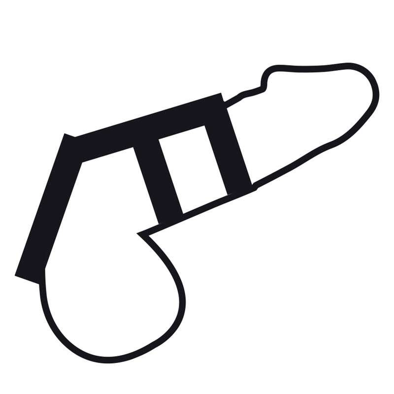 Anello per Pene Triplo Darkness Flexible 2 Anello per Pene Triplo Darkness Flexible 2