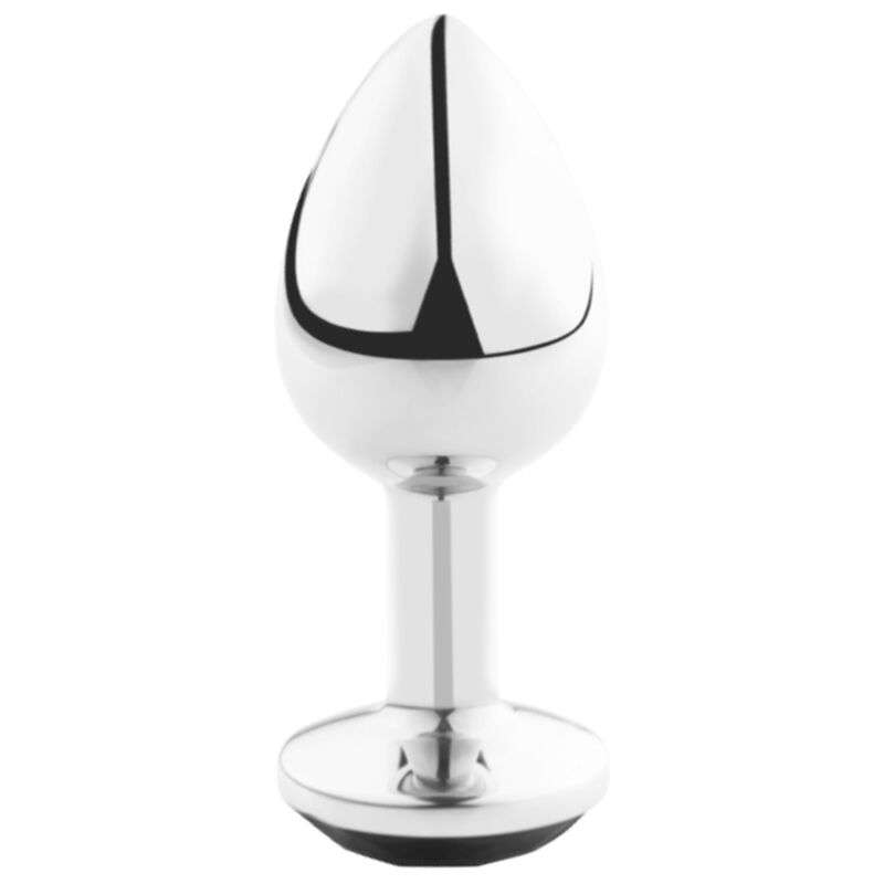 Plug Anale in Metallo SecretPlay nero M Plug Anale in Metallo SecretPlay nero M