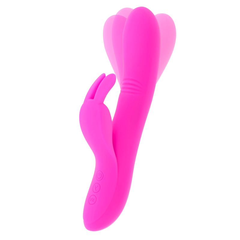 Vibratore Rabbit Moressa Ethan Ricaricabile colore rosa