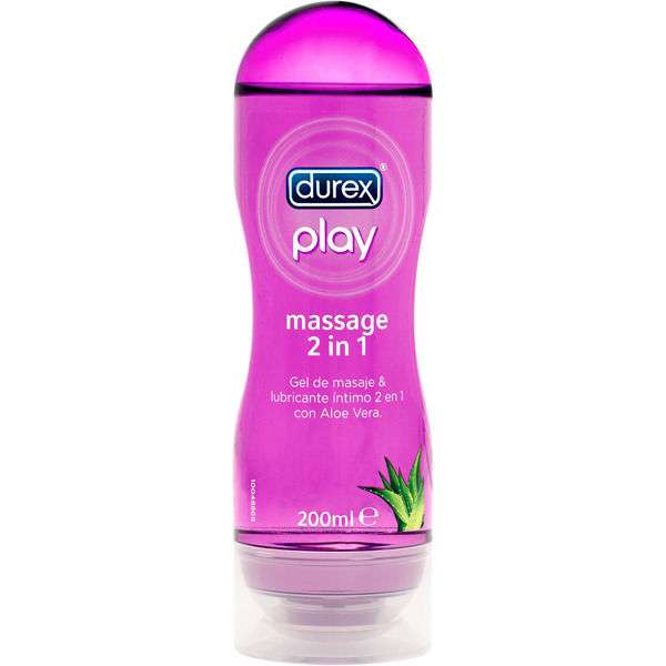 Olio Massaggio e Lubrificante Durex 2 in 1 Aloe Vera 3 Olio Massaggio e Lubrificante Durex 2 in 1 Aloe Vera 3