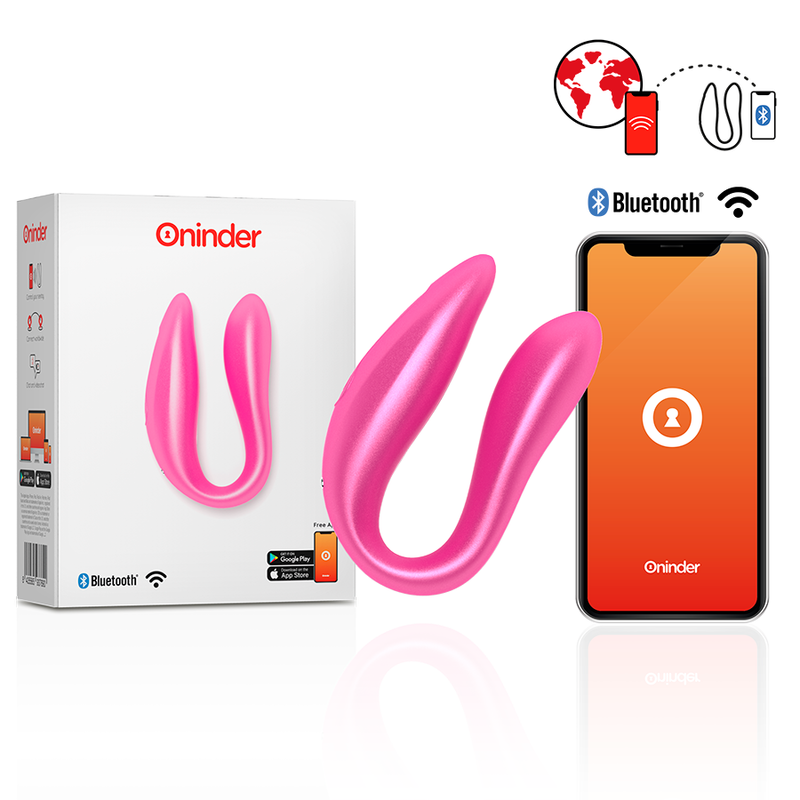 Stimolatore per Coppie con APP Oninder Double Pleasure