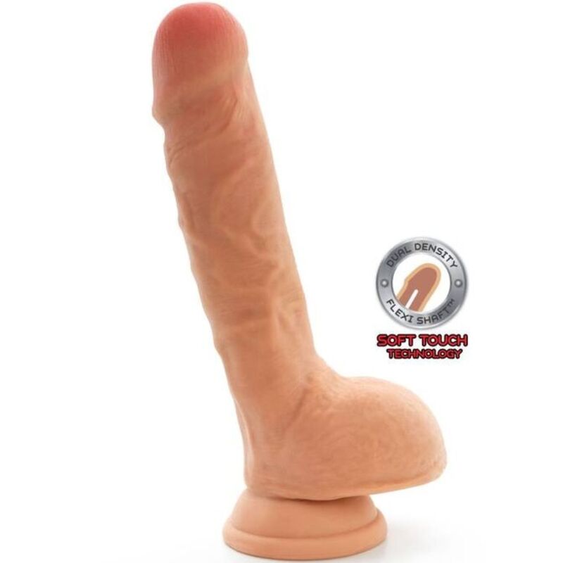 Dildo Realistico Get Real A Doppia Densità 25,5 Cm Color Carne