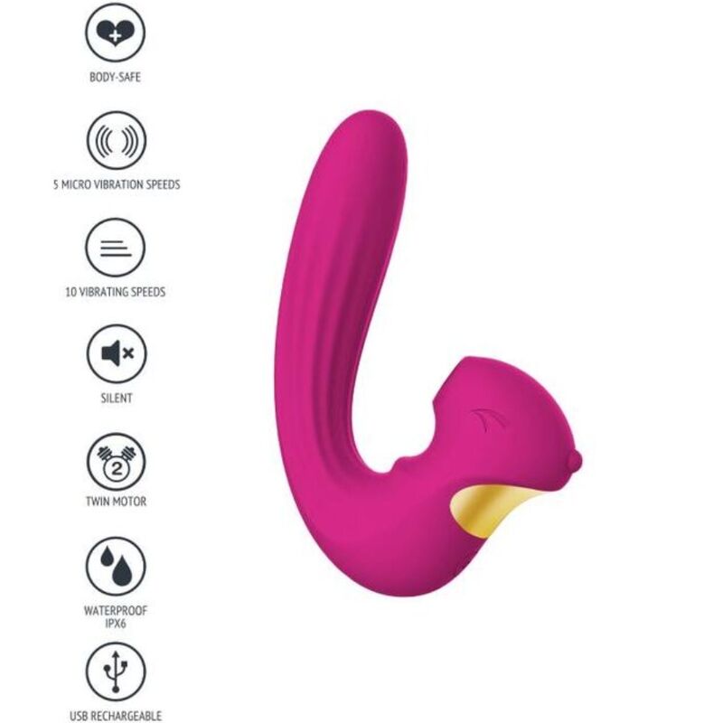 Stimolatore Vaginale Xocoon Celestial Love Vibe Fucsia
