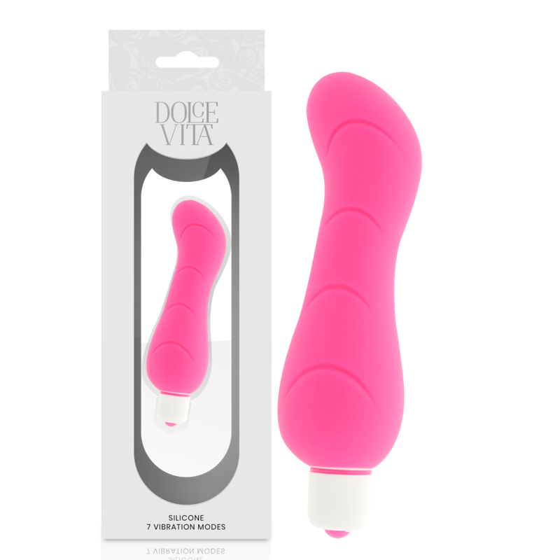DOLCE VITA G-SPOT PINK SILICONE DOLCE VITA G-SPOT PINK SILICONE