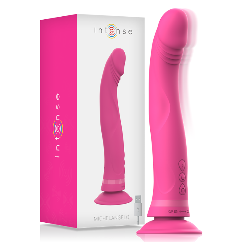 Vibratore Intense In Silicone Rosa Michelangelo