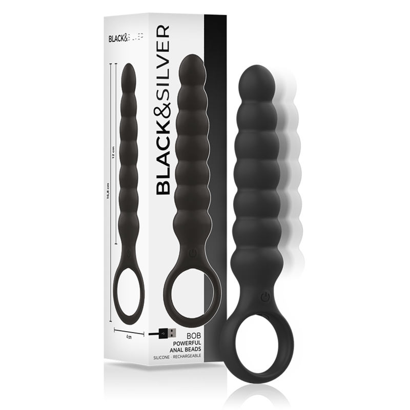 BLACKSILVER – POTENTE DILATATORE ANALE IN SILICONE BOB BLACKSILVER – POTENTE DILATATORE ANALE IN SILICONE BOB