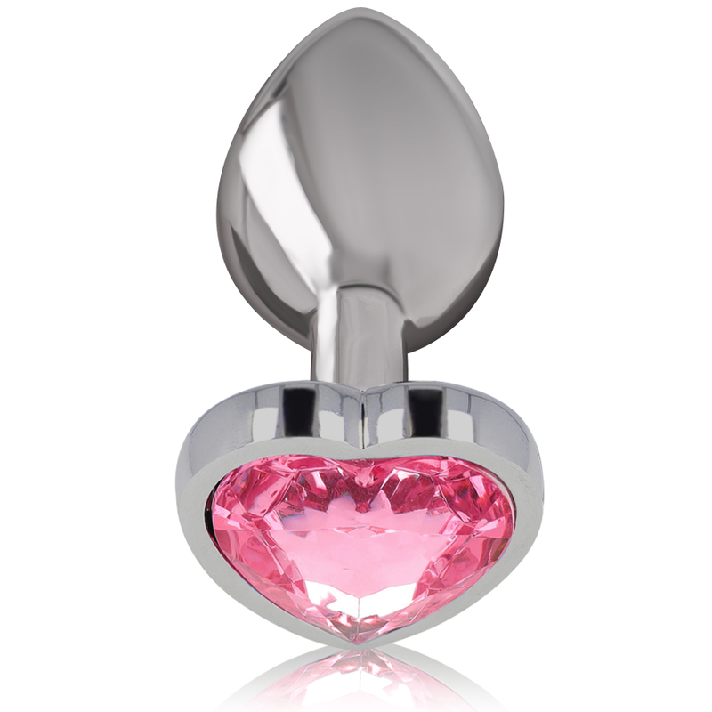 Plug Anale In Metallo Alluminio Intense Cuore Rosa Taglia M 29 Plug Anale In Metallo Alluminio Intense Cuore Rosa Taglia M 29