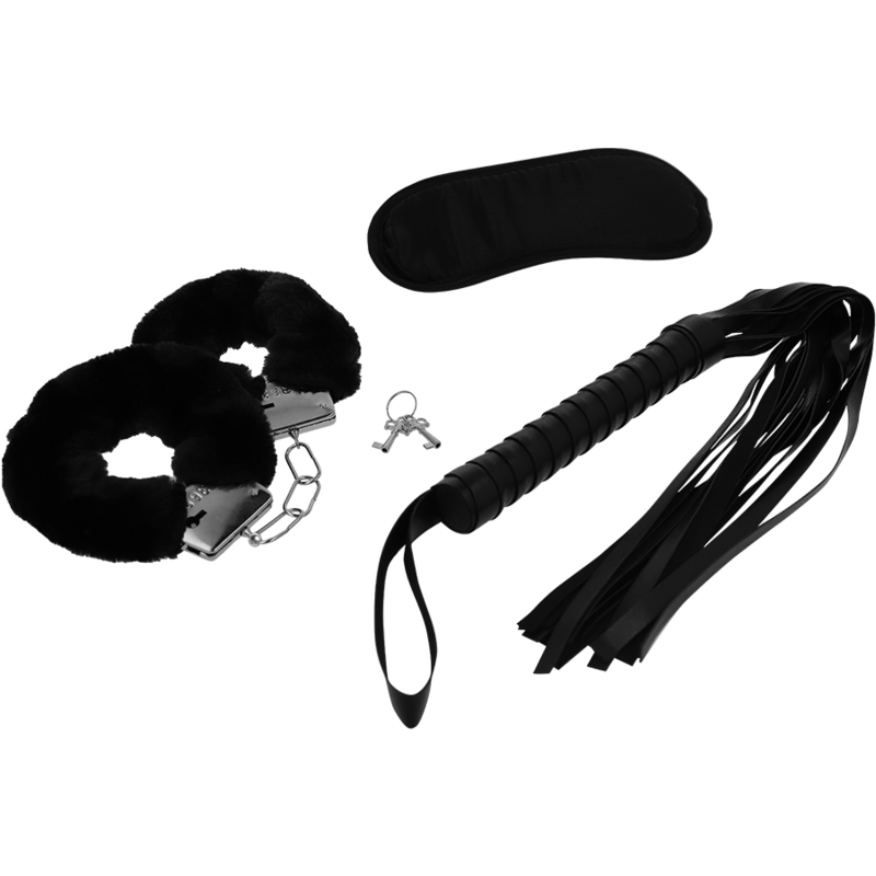 Kit Erotico Intense Fetish Playset 1 Manette Maschera E Flogger 2 Kit Erotico Intense Fetish Playset 1 Manette Maschera E Flogger 2