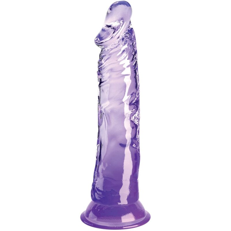 Pene Realistico King Cock Chiaro 19.7 Cm Viola