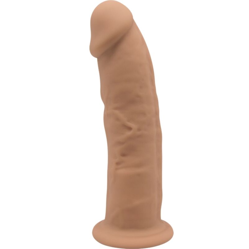 Dildo Realistico Silexd Mod. 2 Premium Caramello 15.4 Cm