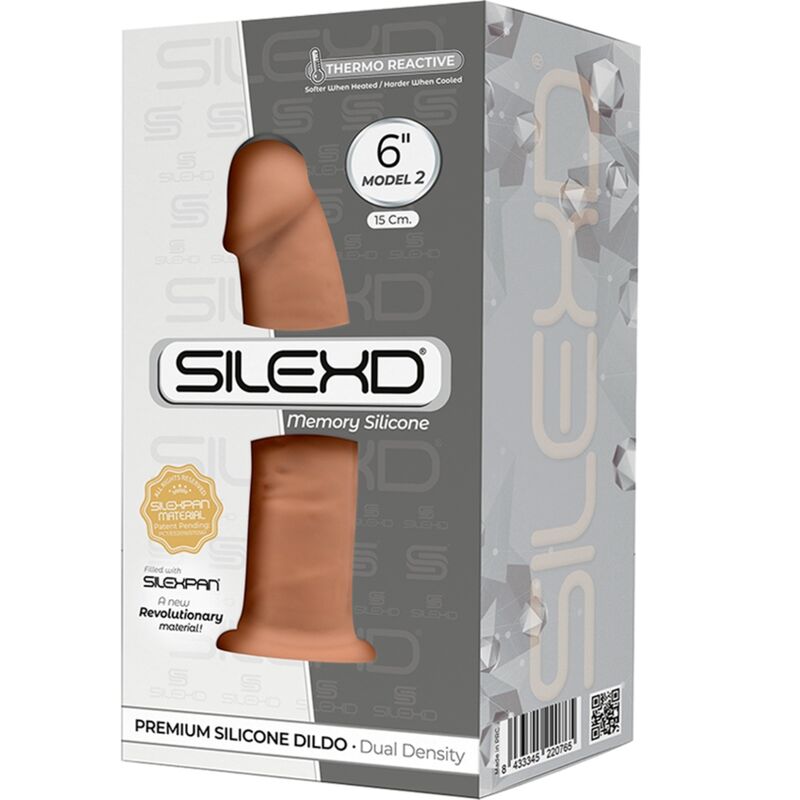 Dildo Realistico Silexd Mod. 2 Premium Caramello 15.4 Cm 3 Dildo Realistico Silexd Mod. 2 Premium Caramello 15.4 Cm 3