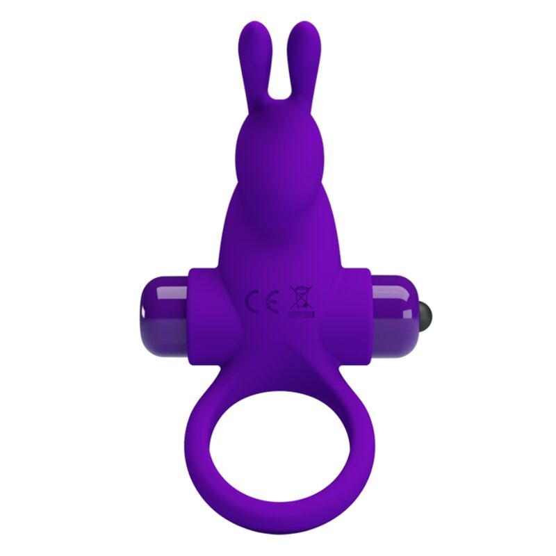 Anello Per Pene Vibrante Rabbit Pretty Love Viola