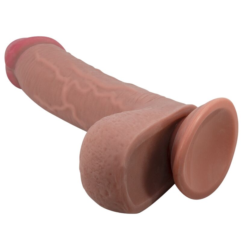Dildo Realistico Pretty Love Sliding Skin Series Marrone 23,4 Cm