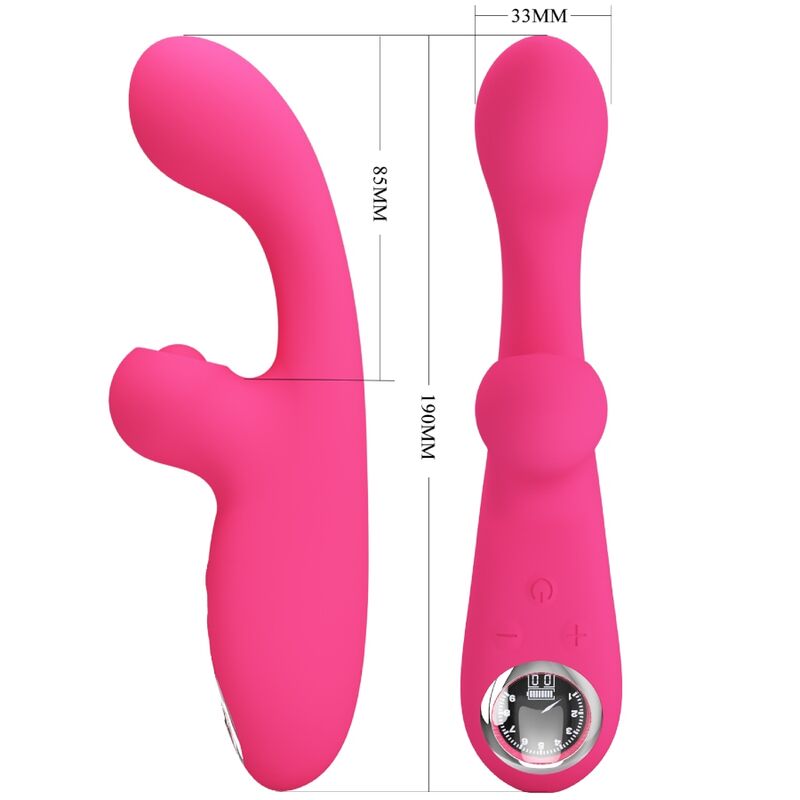 Vibratore Rabbit Pretty Love Skylar Rosa