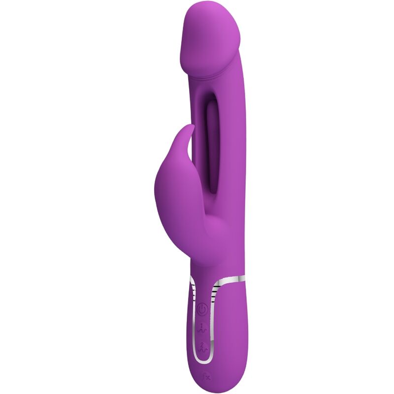 Vibratore Coniglio Multifunzione Pretty Love Kampas 3 In 1 Viola