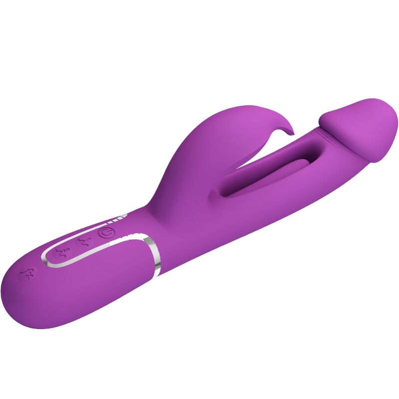 Vibratore Coniglio Multifunzione Pretty Love Kampas 3 In 1 Viola 4 Vibratore Coniglio Multifunzione Pretty Love Kampas 3 In 1 Viola 4