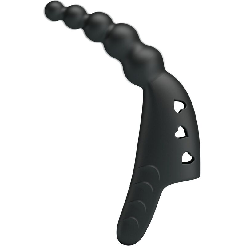 Vibratore Da Dita Pretty Love Jordin 10 Vibrazioni Nero