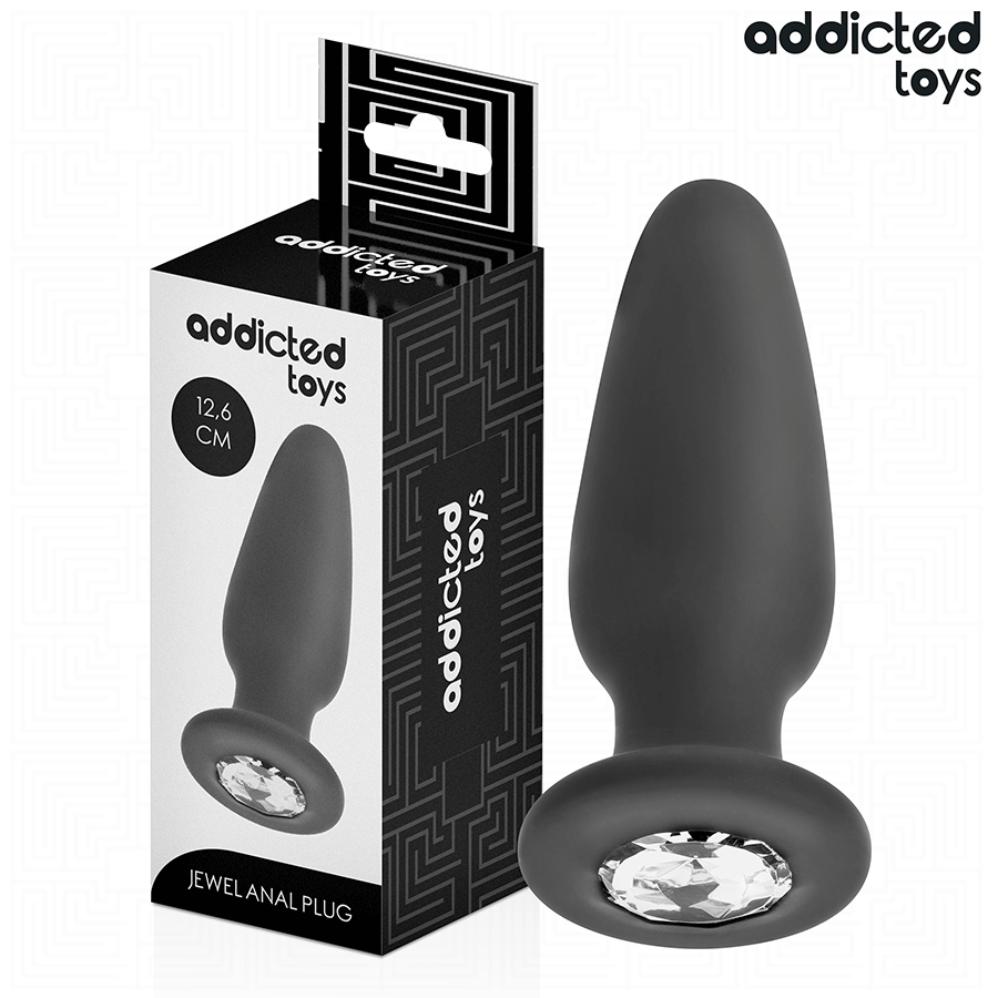 Plug Anale Con Gioiello Addicted Toys Taglia L 12,6 Cm