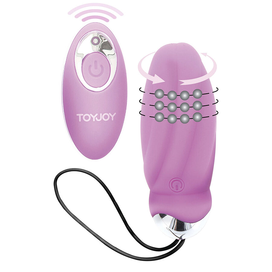 Mini Vibratore Toyjoy Rosa Con Telecomando