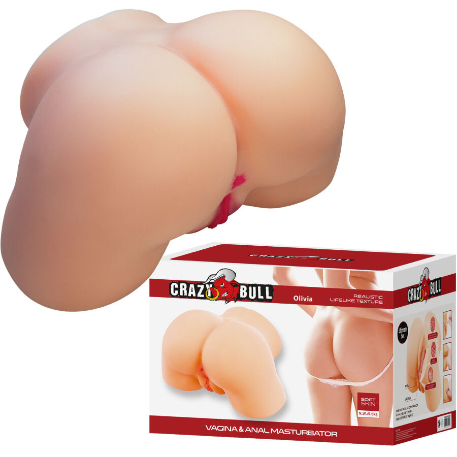 Mezzo Busto Crazy Bull Olivia Vagina e Sedere Femminile 5,5 Kg