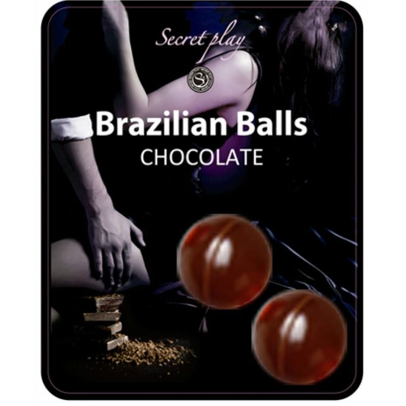 SECRETPLAY BRAZILIAN BALLS CHOCOLATE SET 2 BOLAS SECRETPLAY BRAZILIAN BALLS CHOCOLATE SET 2 BOLAS