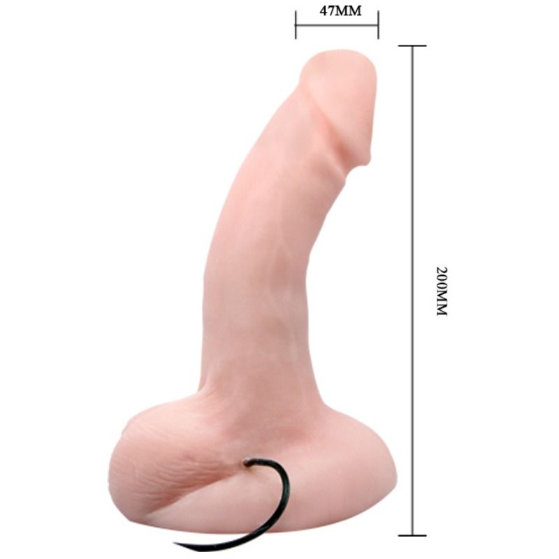 Dildo con Funzione Di Vibrazione E Rotazione