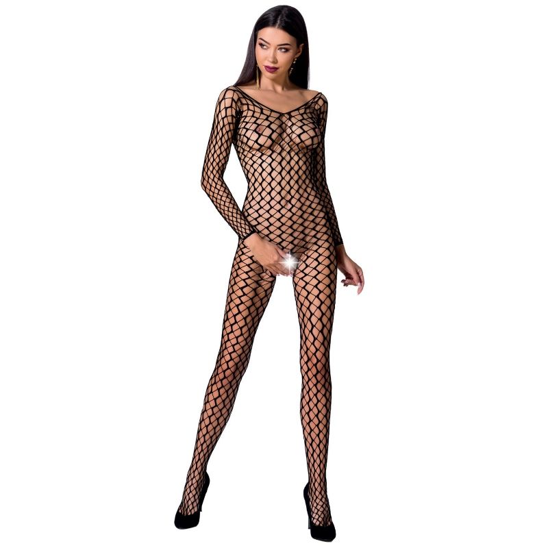 Bodystocking Passio Woman BS068 a Rete Maniche Lunghe 3 Bodystocking Passio Woman BS068 a Rete Maniche Lunghe 3