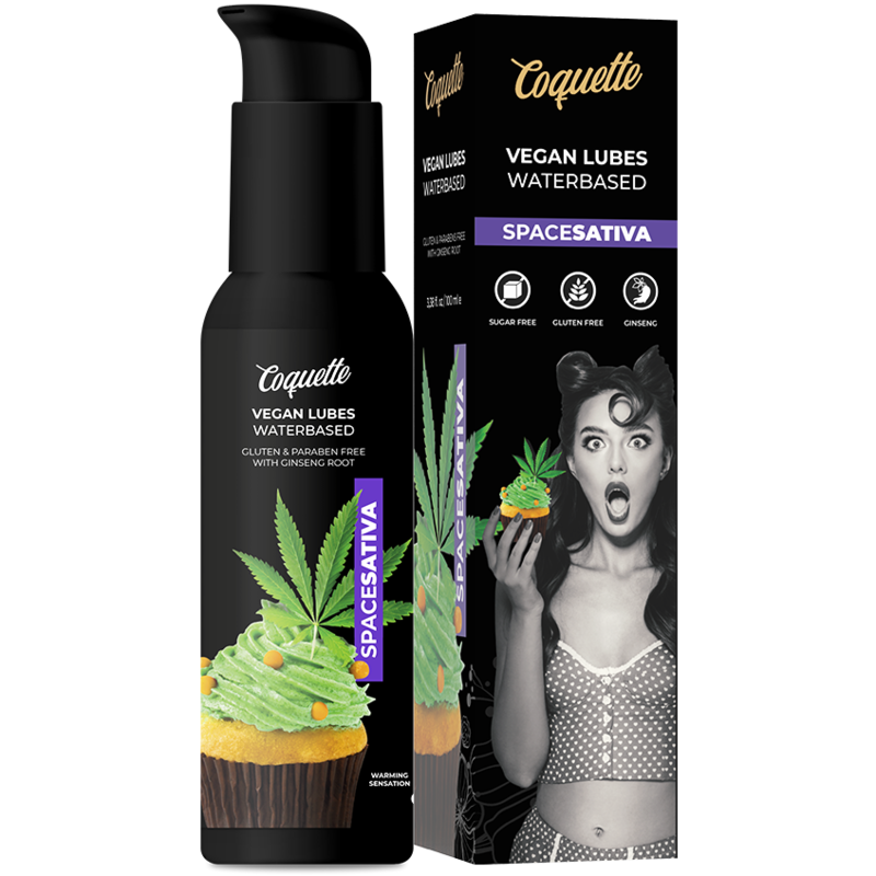 NON ATTIVARE Lubrificante Coquette Premium Experience Vegano Cannabis 100 ml